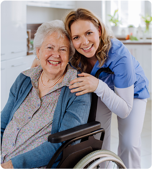 Caregiver and patient